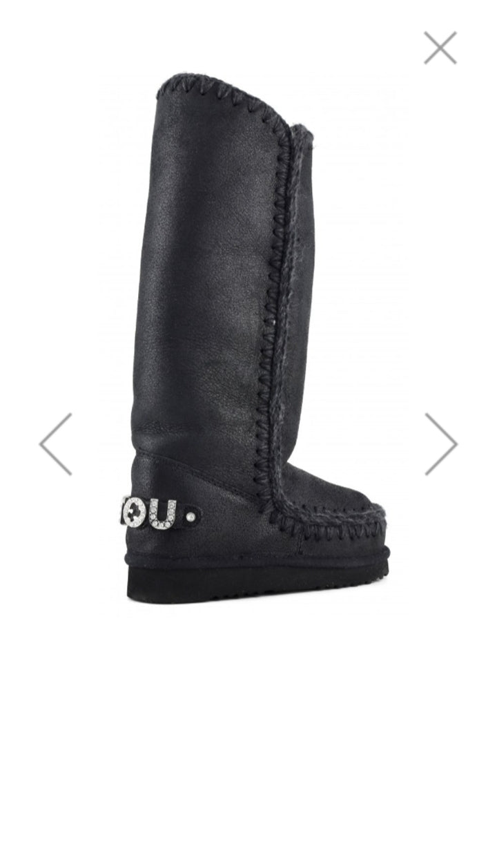 MOU Stivali alti - black